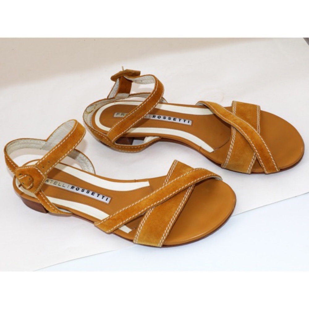 fratelli rossetti   sandals flats  lovingly worn